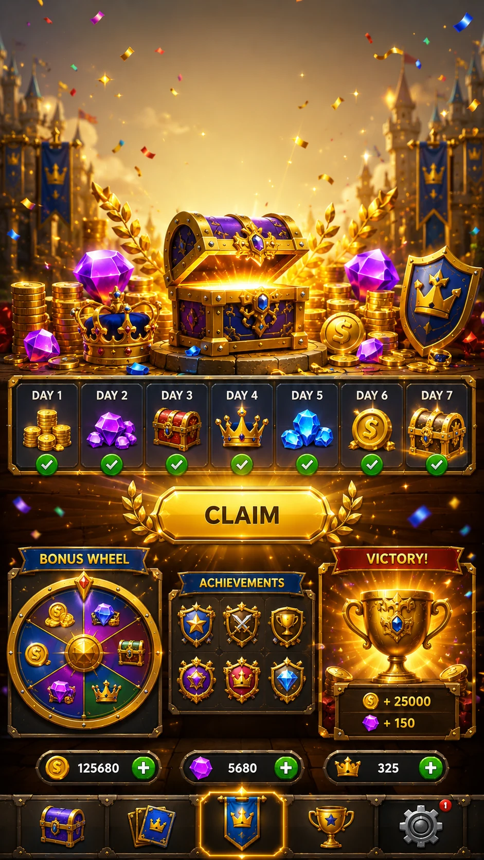 Royal Smash Knockdown: Cannon screenshot